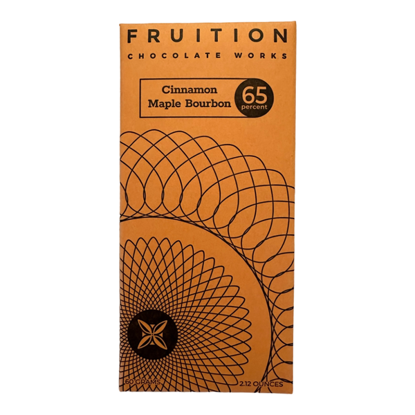 Chocotastery - Fruition Chocolate - 65% Cinnamon Maple Bourbon - Front
