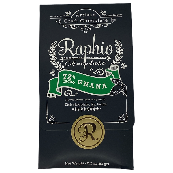 Chocotastery - Raphio Chocolate - 72% Suhum, Ghana