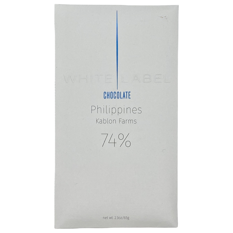 Chocotastery - White Label Chocolate - 74% Kablon Farms, Philippines