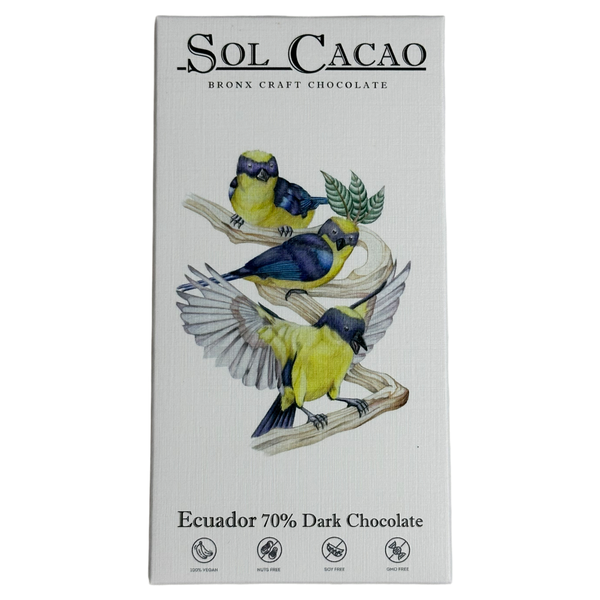 Sol Cacao - 70% Ecuador - Chocotastery
