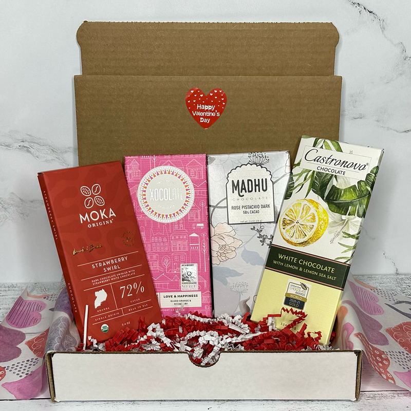Chocotastery - Valentine's Day Curated Craft Chocolate Collection