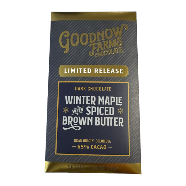 Chocotastery - Goodnow Farms Chocolate - 65% Winter Maple with Spiced Brown Butter
