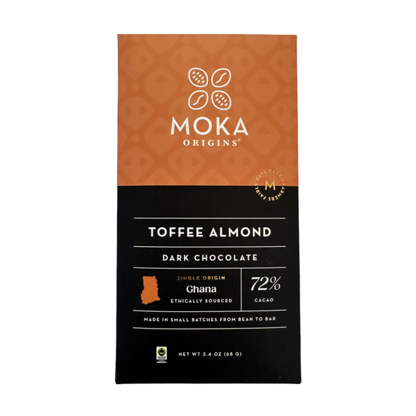 Chocotastery - Moka Origins - 72% Toffee Almond