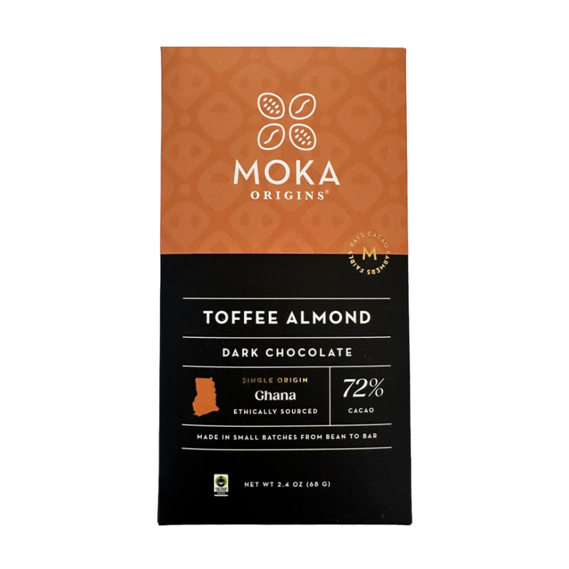 Chocotastery - Moka Origins - 72% Toffee Almond