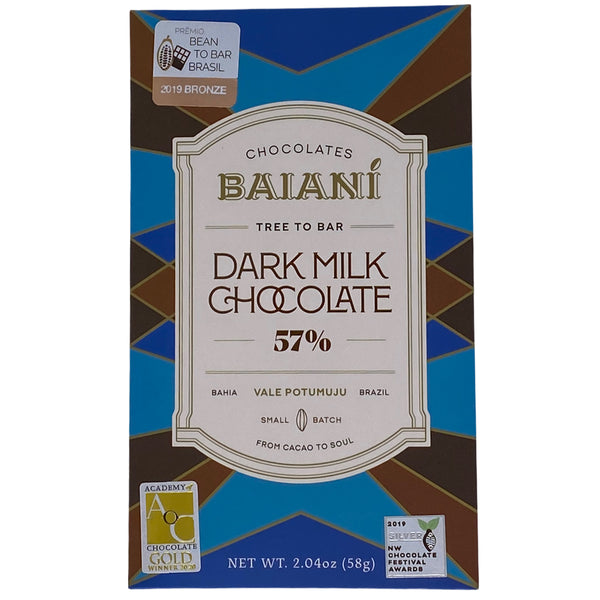 Chocotastery - Baiani Chocolate - 57% Dark Milk Chocolate