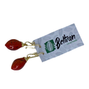 Chocotastery - Beltran Cacao Maker - Earrings - Orange