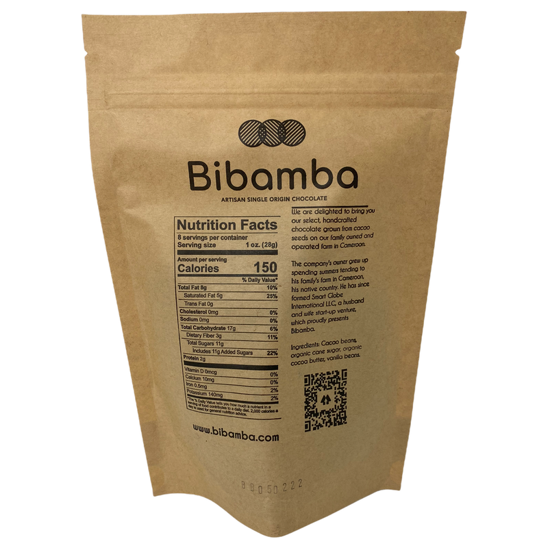 Chocotastery - Bibamba Artisan Chocolate - Dark Chocolate Bark Cameroon