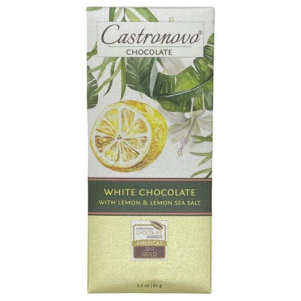 Chocotastery - Castronovo Chocolate - White Chocolate with Lemon and Lemon Sea Salt