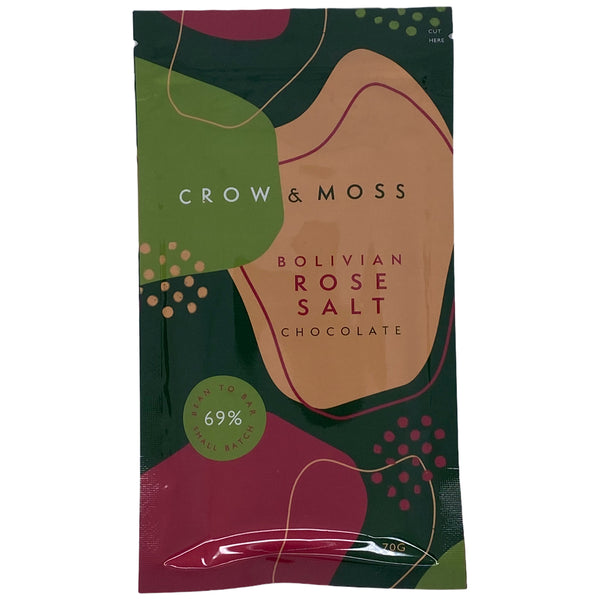 Chocotastery - Crow & Moss - 69% Bolivian Rose Salt