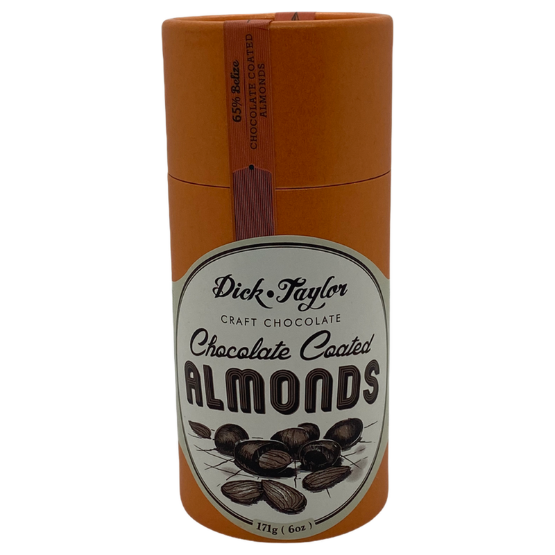 Chocotastery - Dick Taylor Craft Chocolate - 55% Toledo, Belize - Almonds