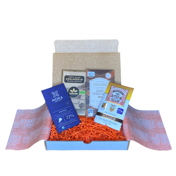 Chocotastery - Essential Craft Chocolate Collection - 4 Bars