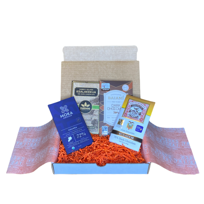 Chocotastery - Essential Craft Chocolate Collection - 4 Bars