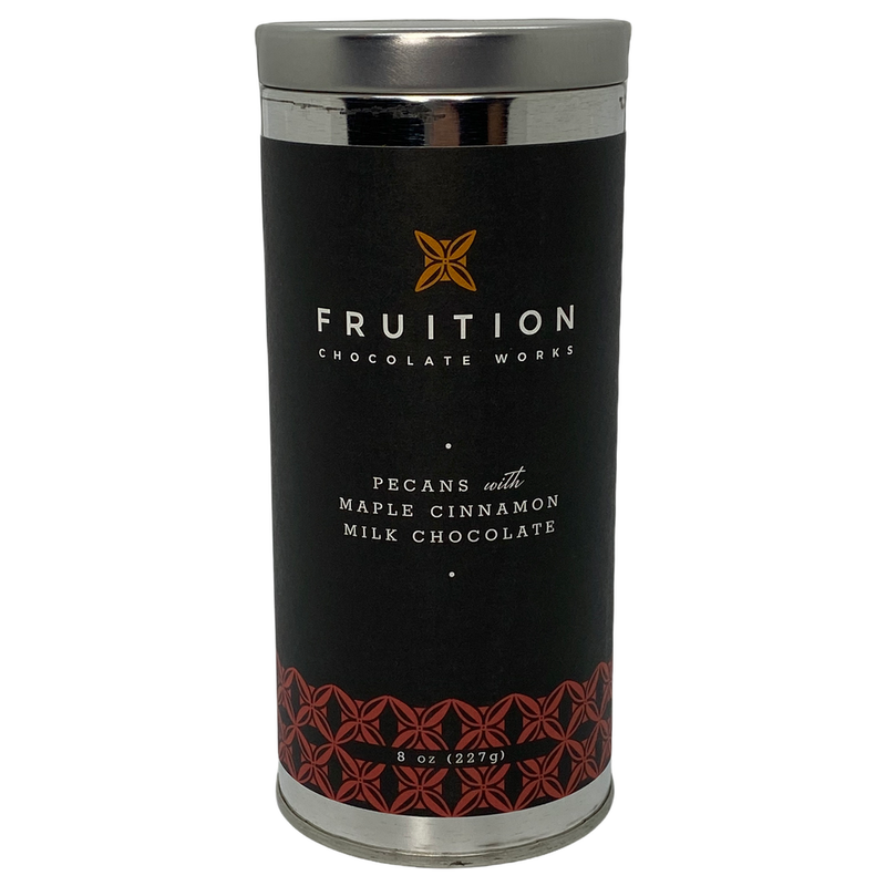 Chocotastery - Fruition Chocolate Works - Pecans with Maple Cinnamon Milk Chocolate