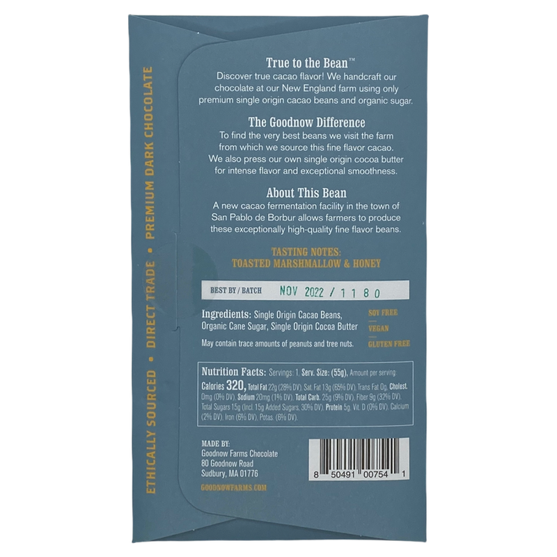 Chocotastery - Goodnow Farms Chocolate - 73% Boyaca, Colombia