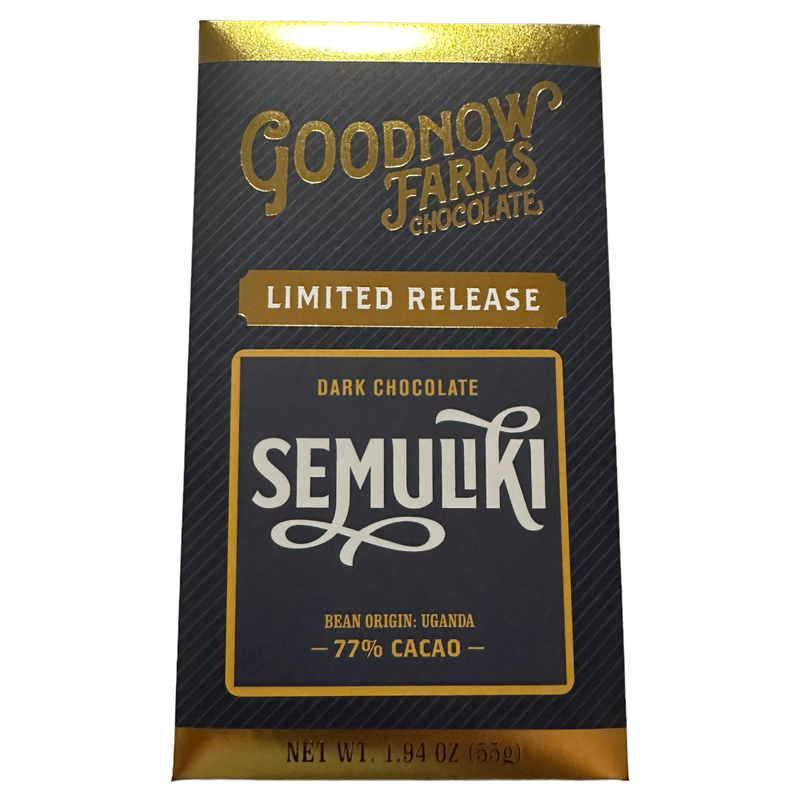 Goodnow Farms Chocolate - 77% Semuliki, Uganda - Chocotastery