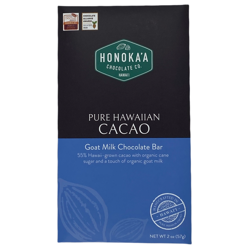 Chocotastery - Honokaa Chocolate - 55% Goat Milk Chocolate Bar