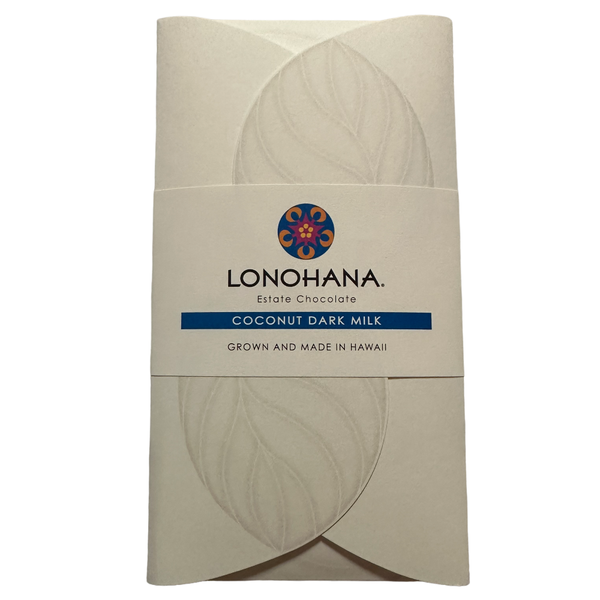 Lonohana Estate Chocolate - 55% Coconut Dark Milk - Chocotastery