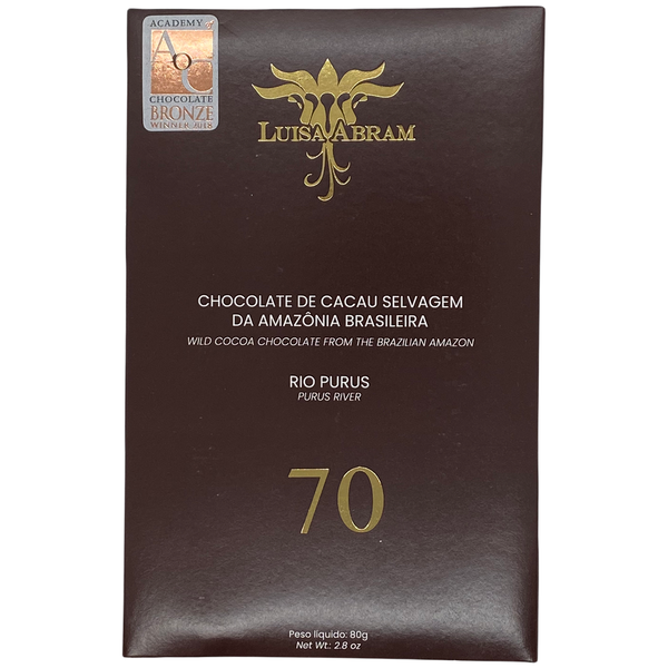 Chocotastery - Luisa Abram Chocolate - 70% Rio Purus, Brazil