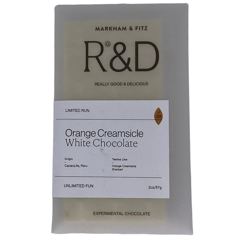 Chocotastery - Markham & Fitz - RG&D - Orange Creamsicle White Chocolate