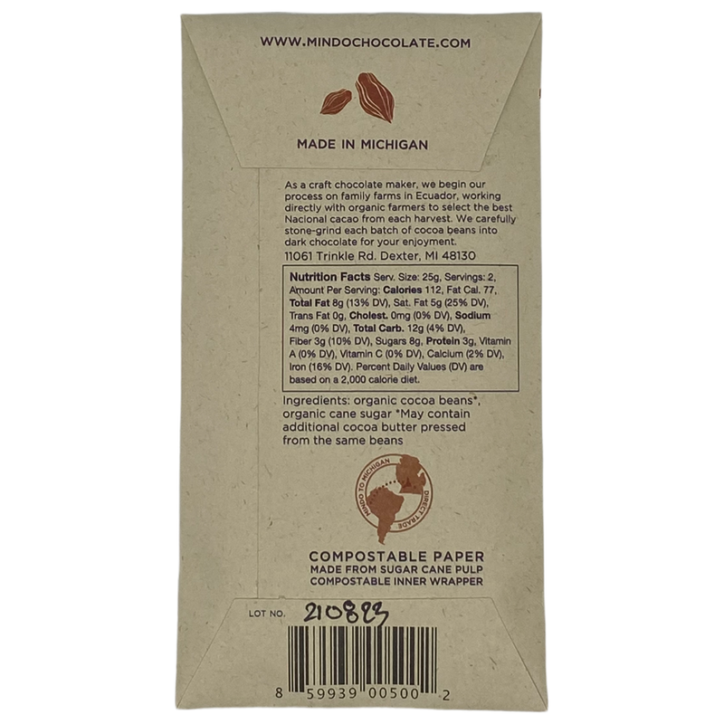 Chocotastery - Mindo Chocolate Makers - 67% Ecuador