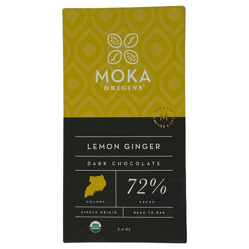 Chocotastery - Moka Origins - 72% Lemon Ginger