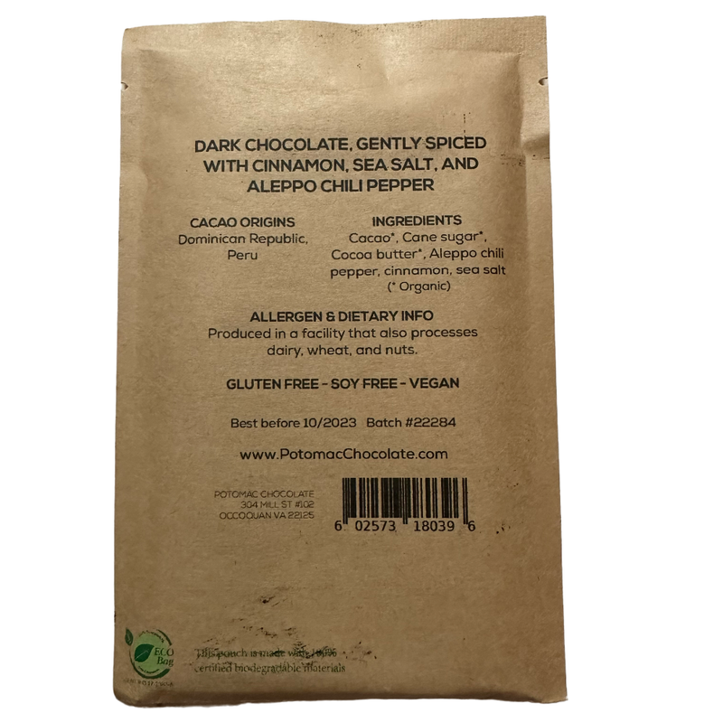 Potomac Chocolate - 70% Spice Spice Baby - Chocotastery