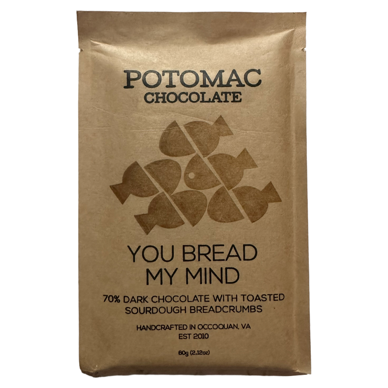 Potomac Chocolate - 70% You Bread My Mind - Chocotastery