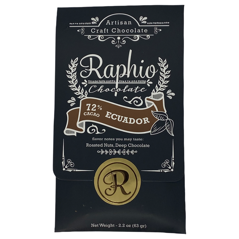 Chocotastery - Raphio Chocolate - 72% Camino Verde, Ecuador