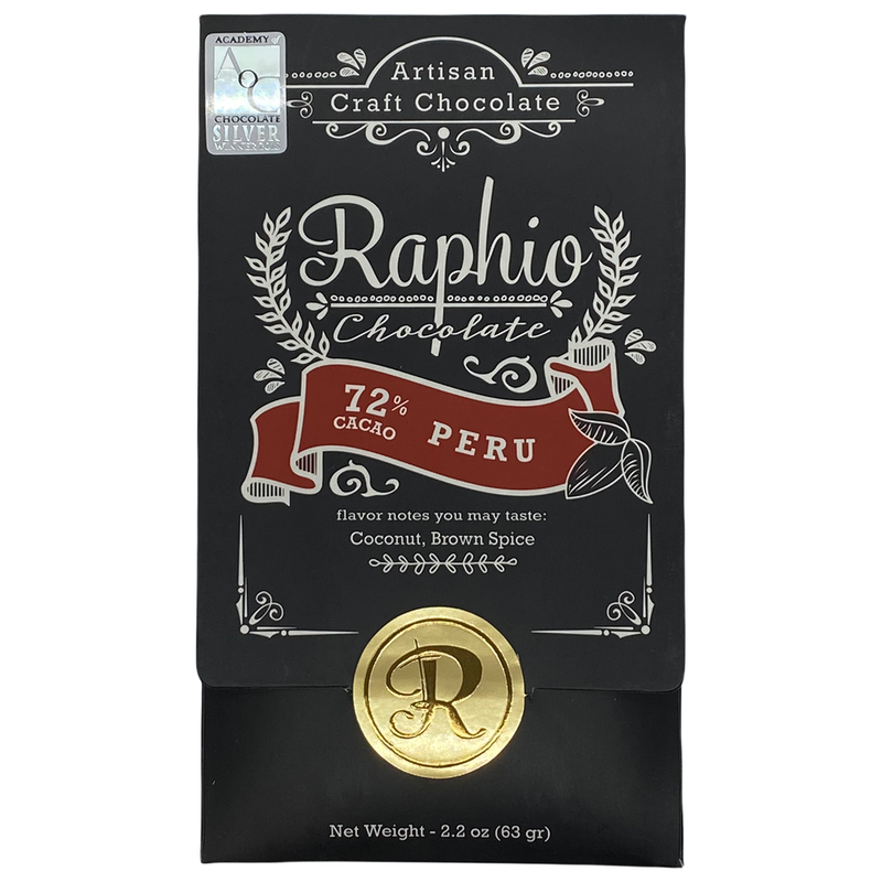 Chocotastery - Raphio Chocolate - 72% El Gran Saposoa, Peru