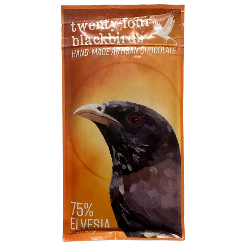 Twenty-Four Blackbirds Chocolate - 75% Elvesia, Dominican Republic - Chocotastery