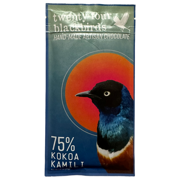 Twenty-Four Blackbirds Chocolate - 75% Kokoa Kamili, Tanzania - Chocotastery