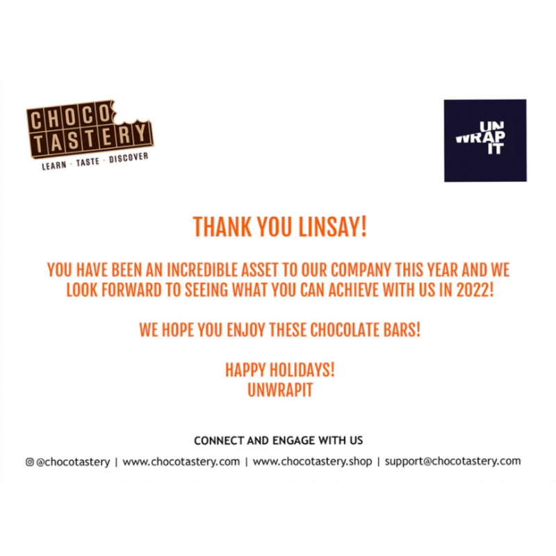 Chocotastery - Corporate Virtual Chocolate Tasting