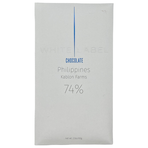 Chocotastery - White Label Chocolate - 74% Kablon Farms, Philippines