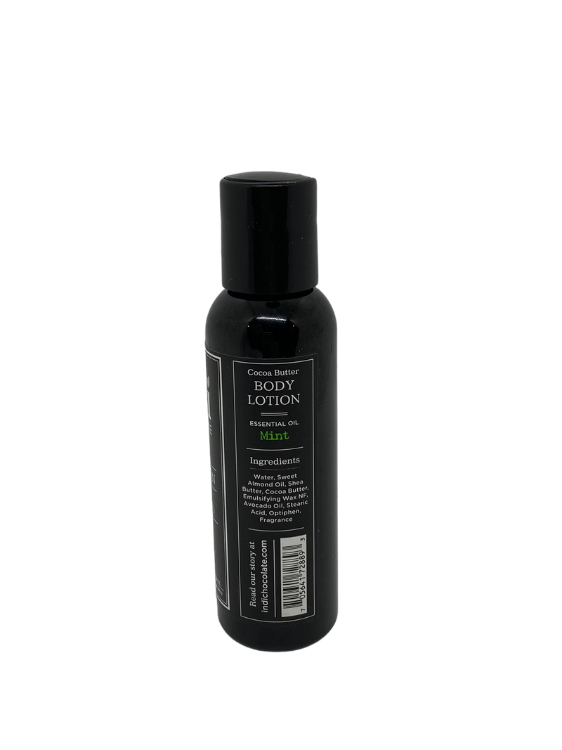 Indi Chocolate - Cocoa Butter Based Body Lotion - Mint