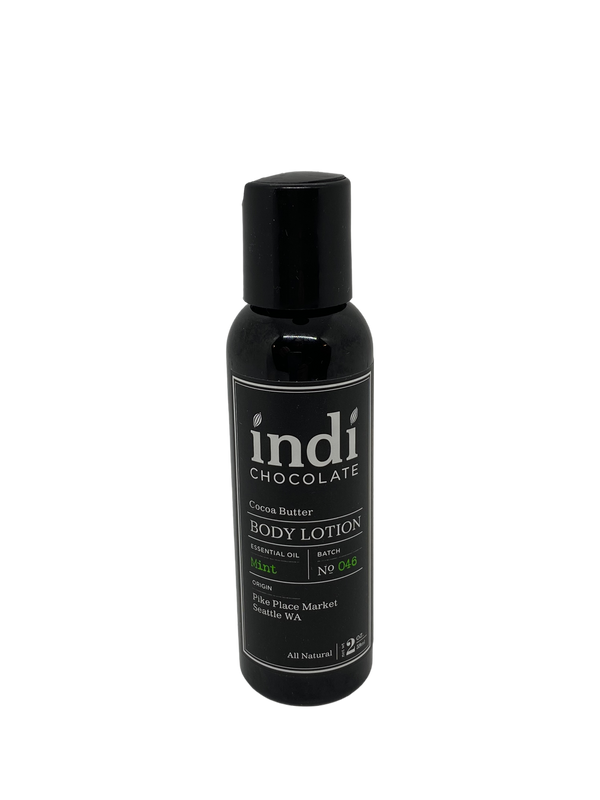 Indi Chocolate - Cocoa Butter Based Body Lotion - Mint