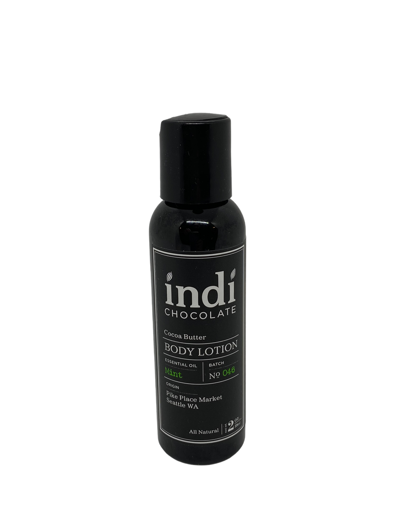 Indi Chocolate - Cocoa Butter Based Body Lotion - Mint