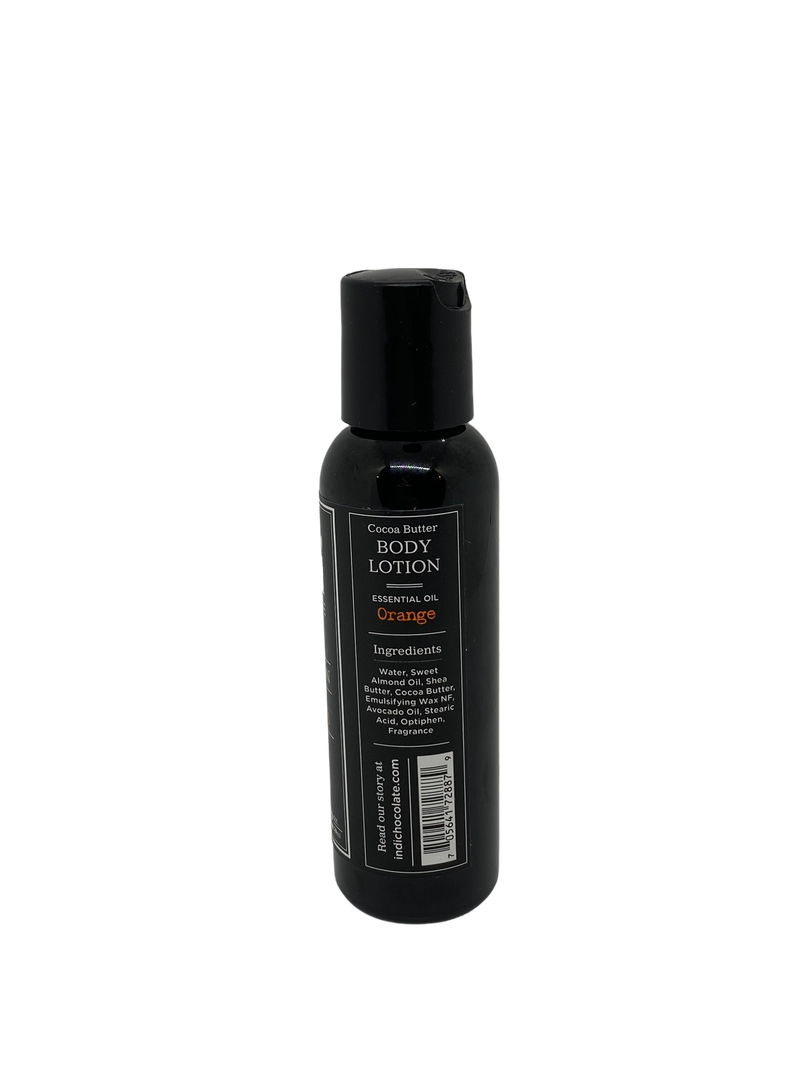 Indi Chocolate - Cocoa Butter Based Body Lotion - Orange