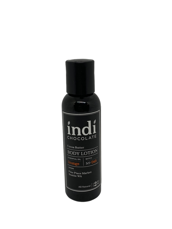 Indi Chocolate - Cocoa Butter Based Body Lotion - Orange