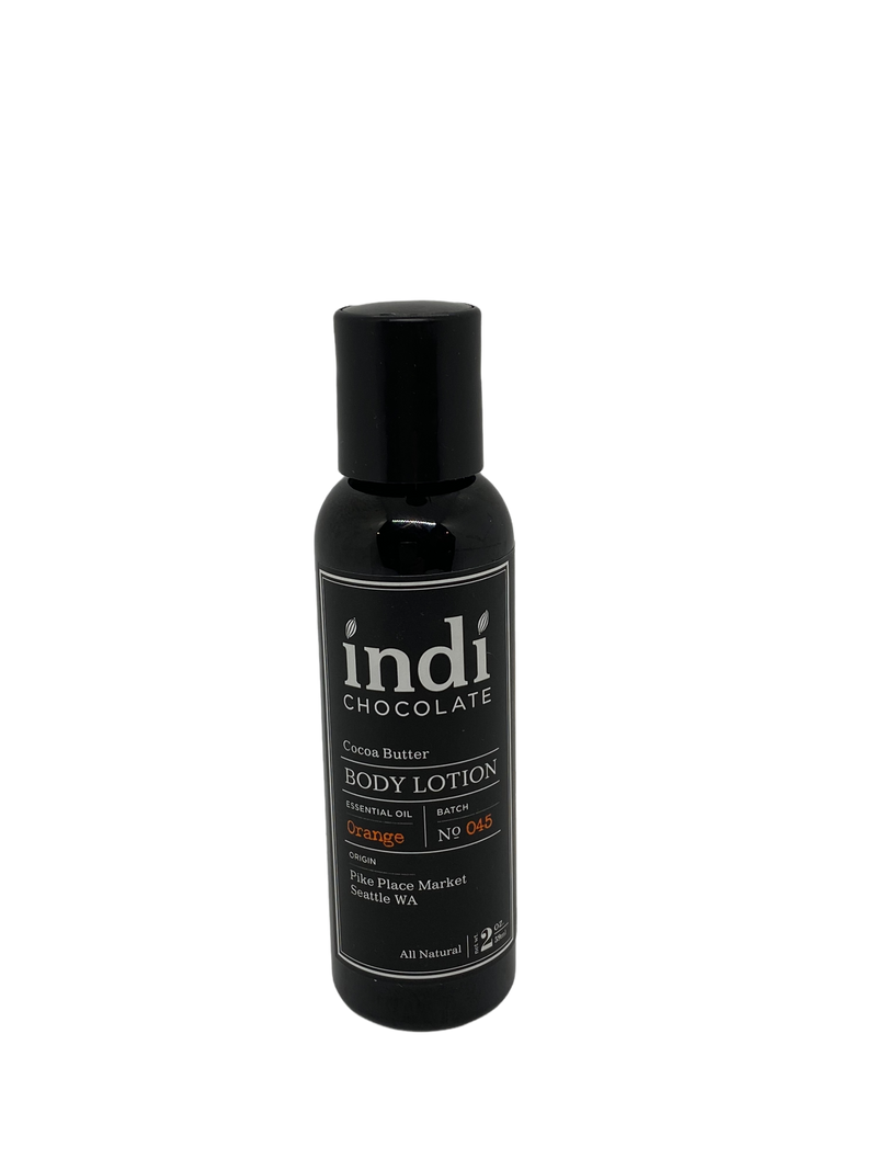 Indi Chocolate - Cocoa Butter Based Body Lotion - Orange