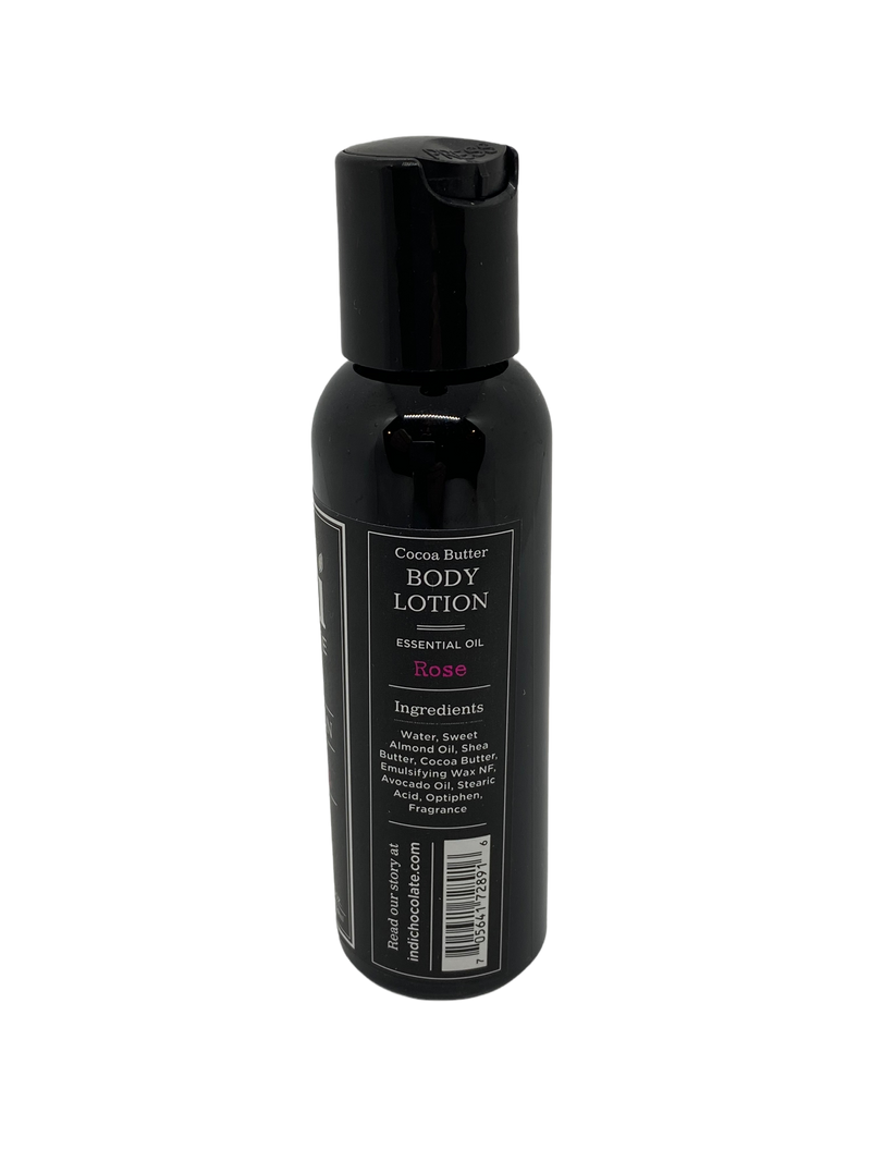 Indi Chocolate - Cocoa Butter Based Body Lotion - Rose