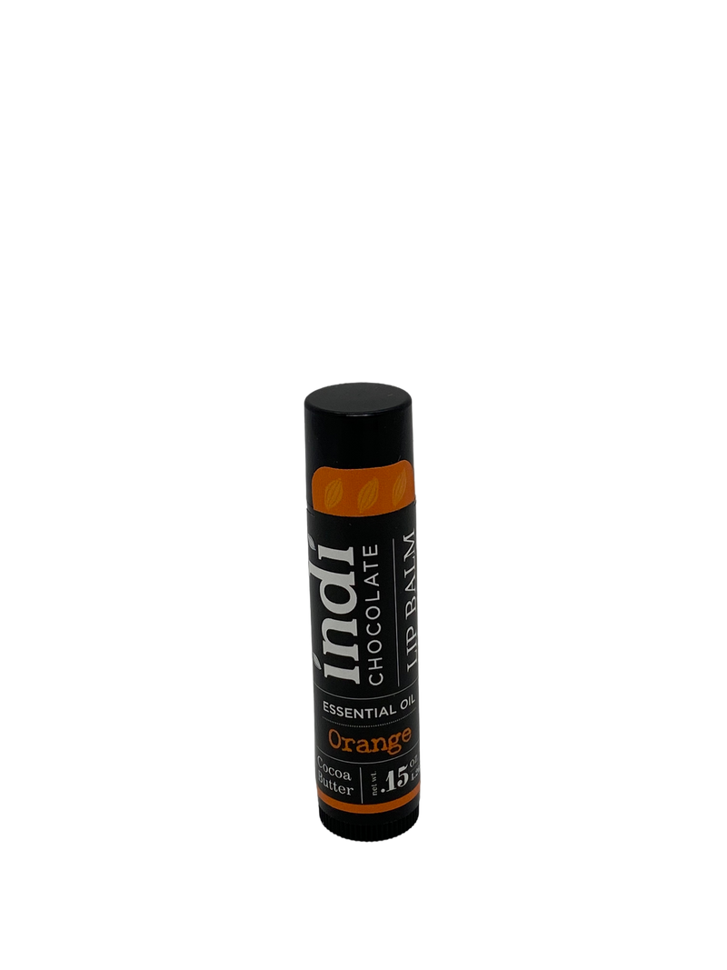 Indi Chocolate - Cocoa Butter Based Lip Balm - Orange