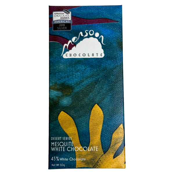 Monsoon Chocolate - 45% Mesquite White Chocolate - Chocotastery