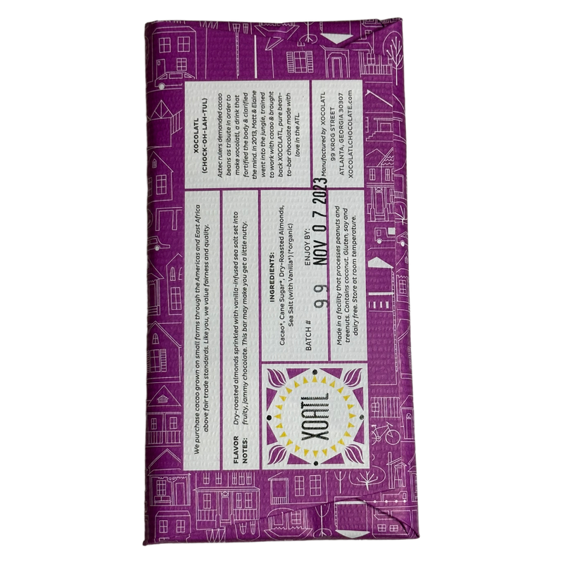 Xocolatl Chocolate - 68% Go Nuts
